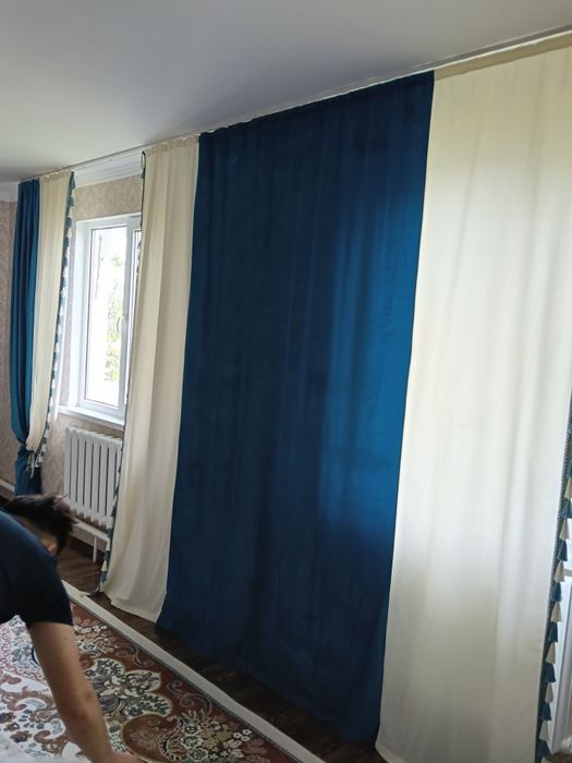 Продам шторы вельюровые