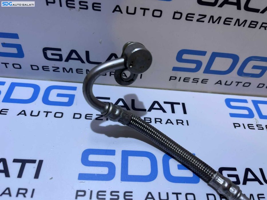 Furtun Conducta Teava Tur Ulei Turbo Turbina Turbosuflanta Volkswagen Tiguan 2.0 TFSI CAWA CAWB CCTA CCZA CCZB CCZC CCZD 2008 - 2018 Cod 06J778H