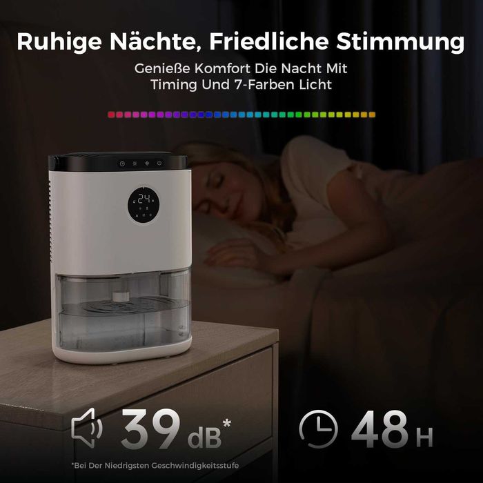 Влагоабсорбатор/влагоуловител CONOPU DH-CS02 48-часов таймер, 2300 мл