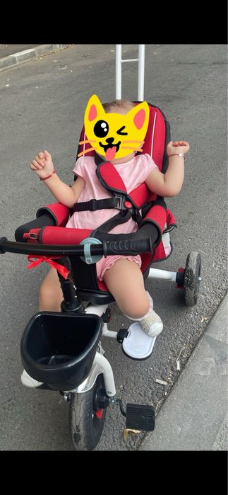 Tricicleta cu pozitie de somn