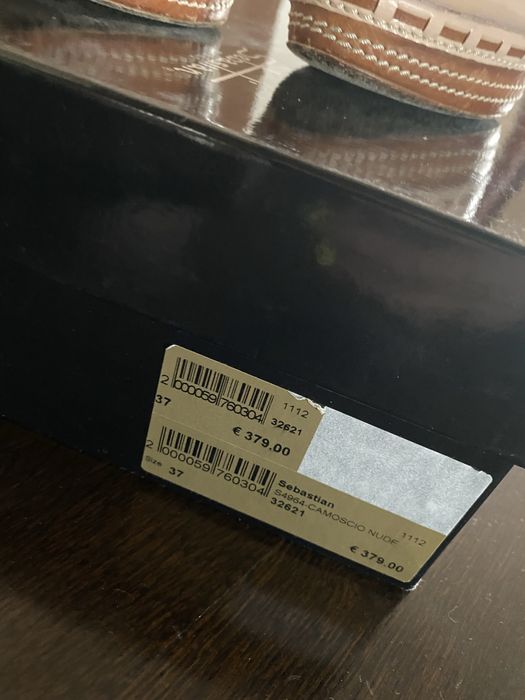 Pantofi superbi Sebastian piele lacuita 37