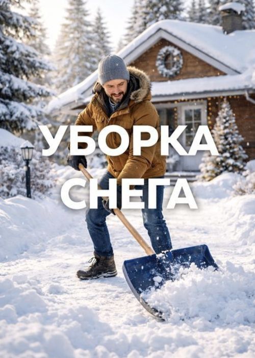 Уборка снега  в Астане  крыше и катежей