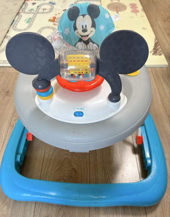 Музикална проходилка 2 в 1 Disney Baby - Mickey Mouse