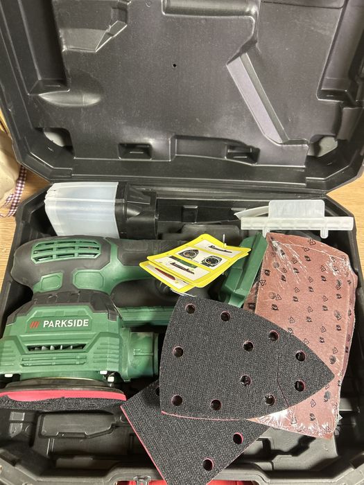 Акумулаторен виброшлайф parkside