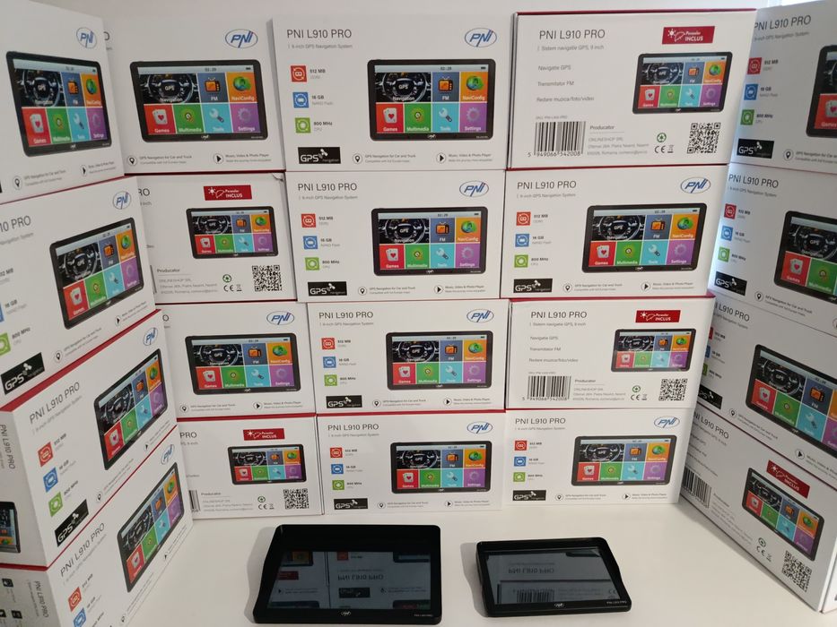 GPS camion, PNI L910 Pro -ecran 9"-full europa cu igo primo