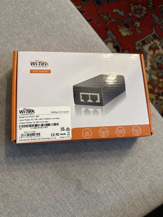 Wi-Tek РоЕ инжектор WI-POE31-48V