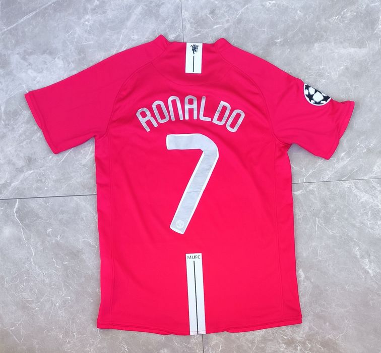 Cristiano Ronaldo Manchester United 2007/2008 Home Retro Jersey