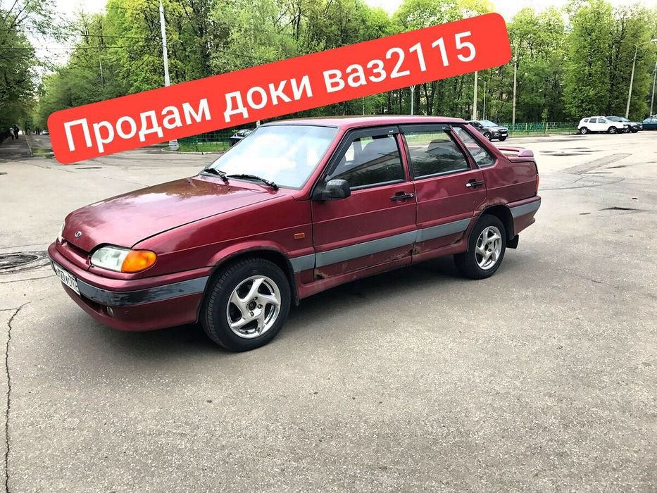 Ваз 2115 красного цвета
