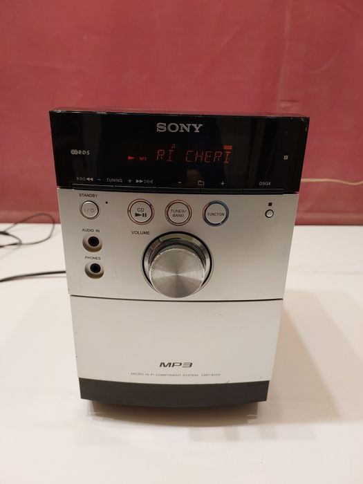 Sistem Sony CD/MP3,tuner RDS, Tape. Perfect funcțional.