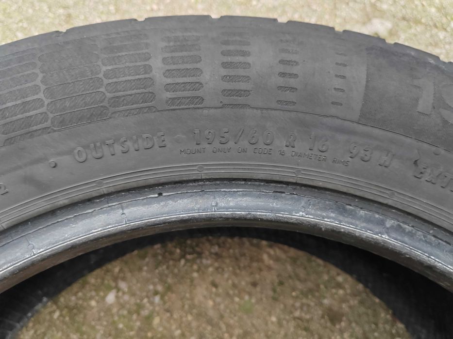 195/60/16 1бр.Continental гума