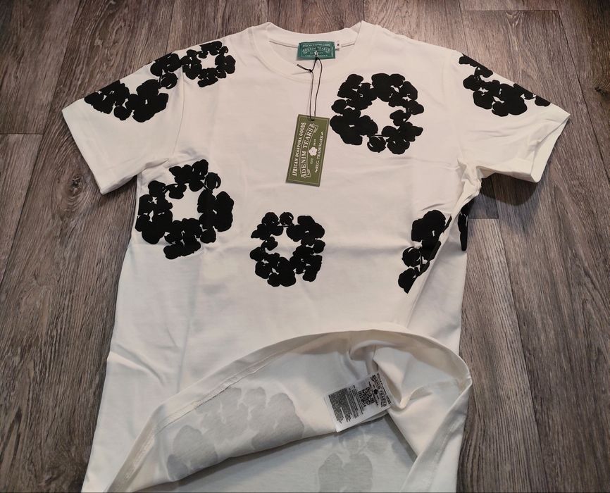 Мъжка детска нова тениска блуза фланелка Denim Tears