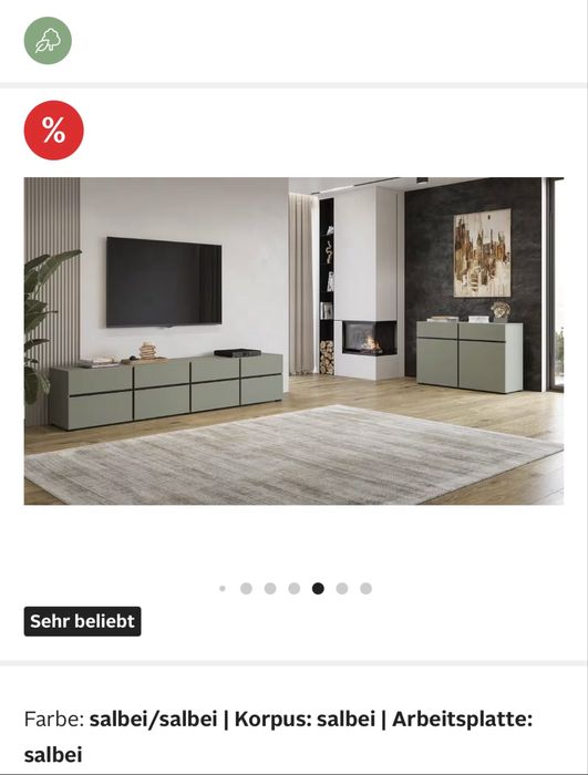 Comoda tv cu 4 sertarea 4 usi