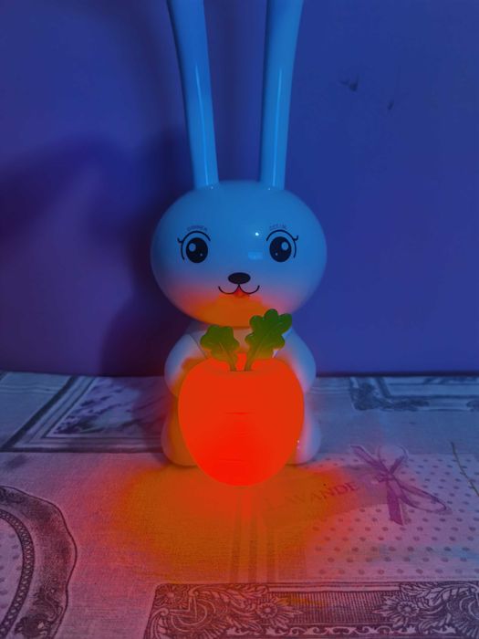 Lampa Birou Led Iepuras Albastru