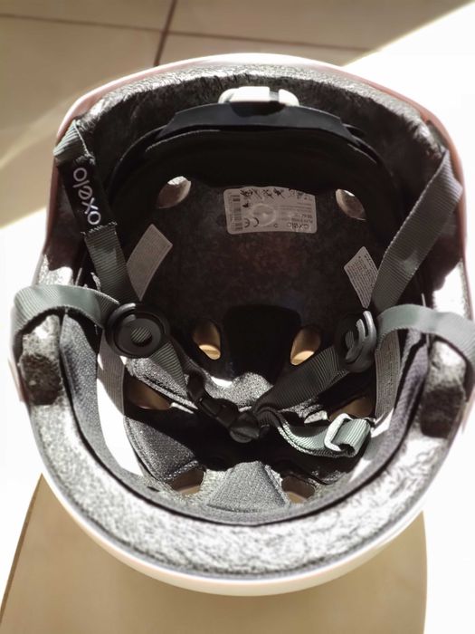 Комплект ролери, каска и протектори OXELO Play 3 (розоволилави)