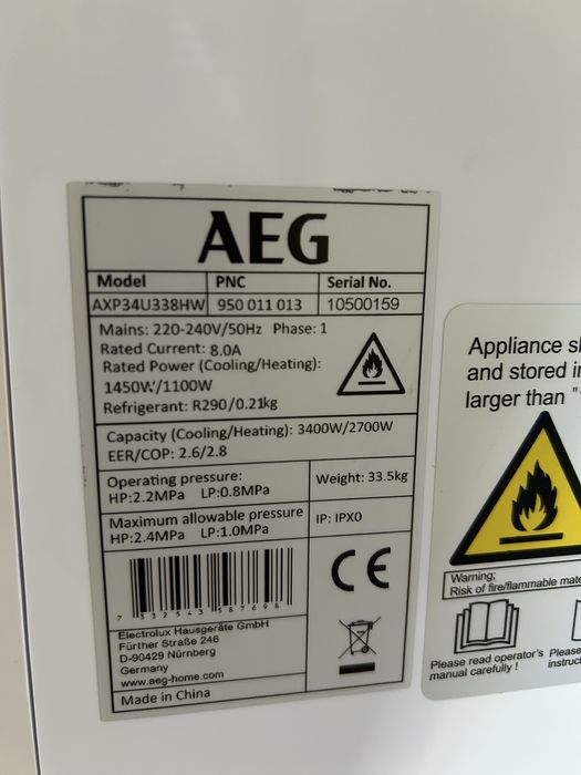 Aparat aer conditionat Nou