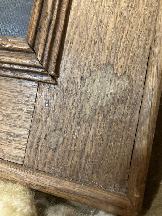 Старинна маслена картина с цветя