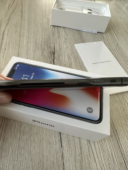 Iphone 10 X като нов!!! Space grey !