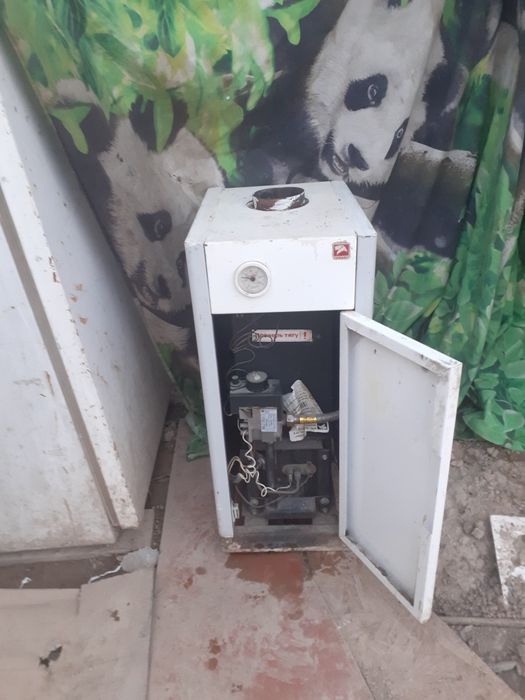 Газовая печь 100кв метр