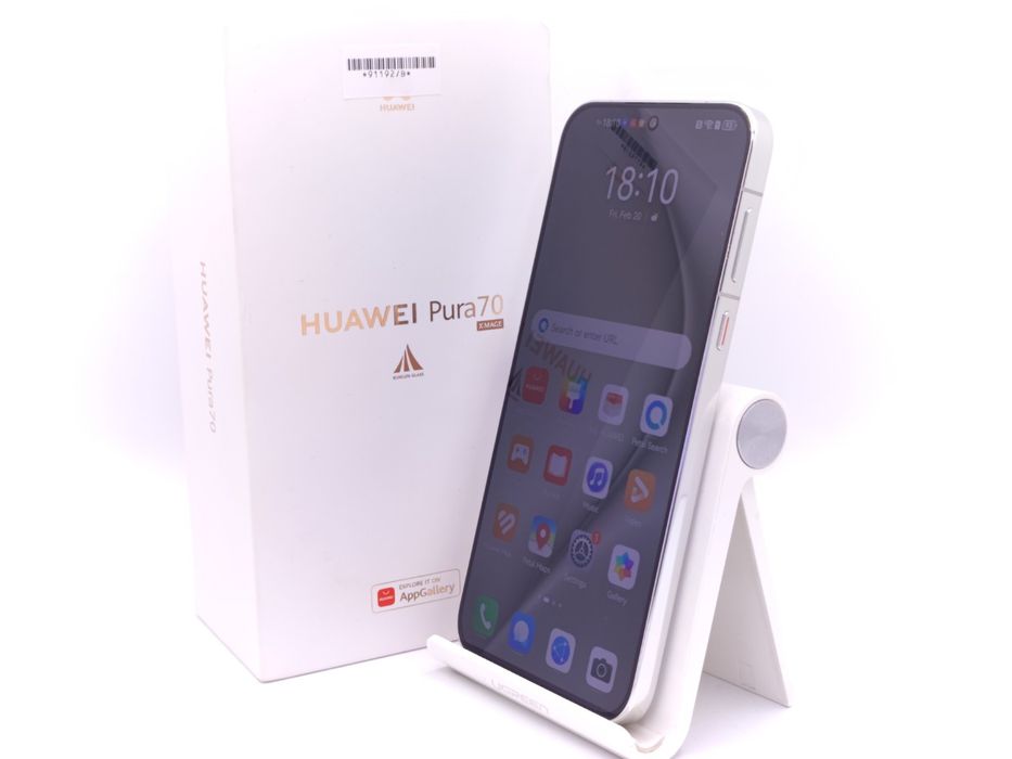Huawei Pura 70 256GB White 12GB Dual SIM, Garantie 24 luni | #R91192