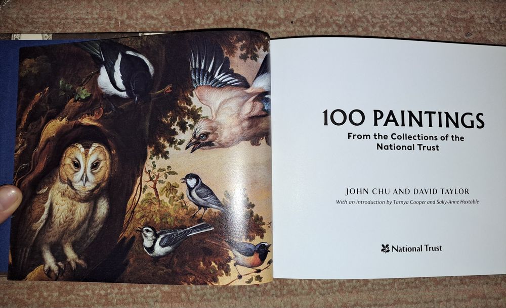 Книга 100 paintings from the national trust  (100 картини)