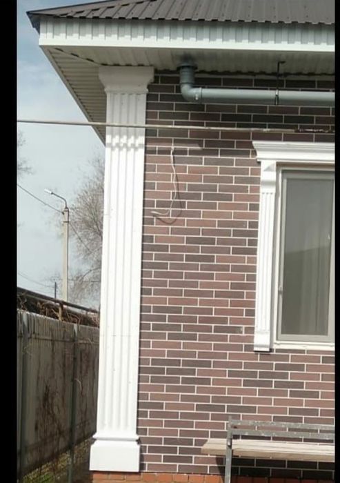 Жидкий травертин, фигуры из пенопласта