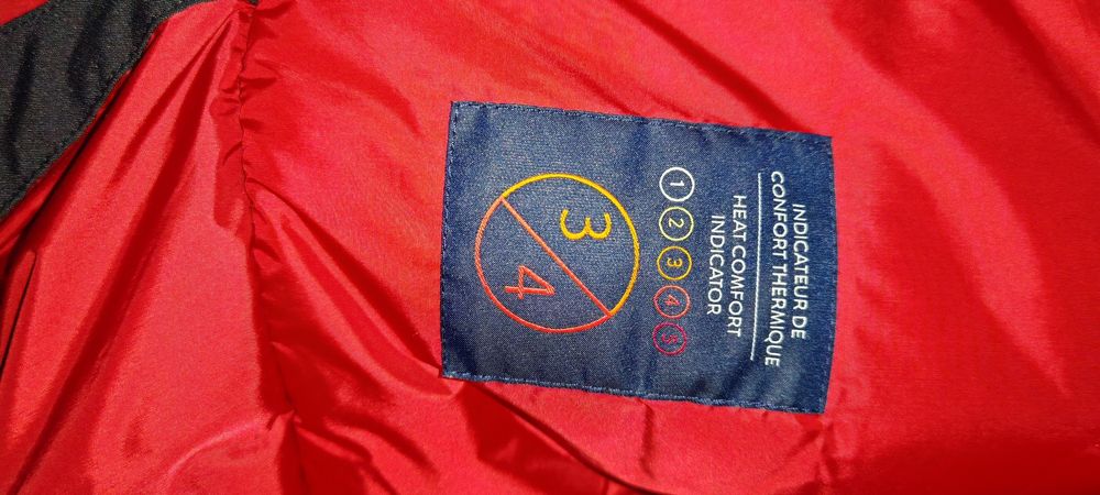 Geacă de iarnă cu încălzire marca NIVOSE made in France