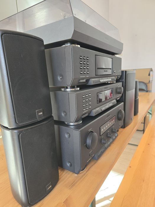 Sistem audio HI-FI Philips Canton cu Pick up vinil