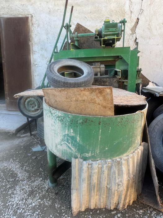 Пескоблочный станок