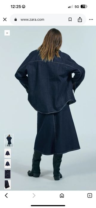 Zara Дънково яке  M, M-L