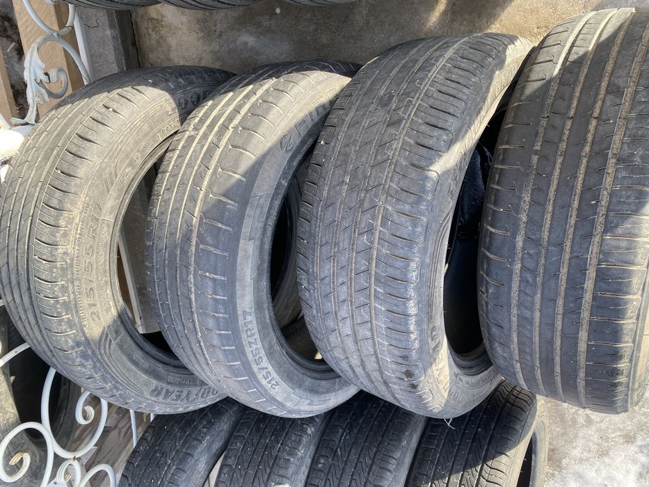 215/55/17 шины идеальный