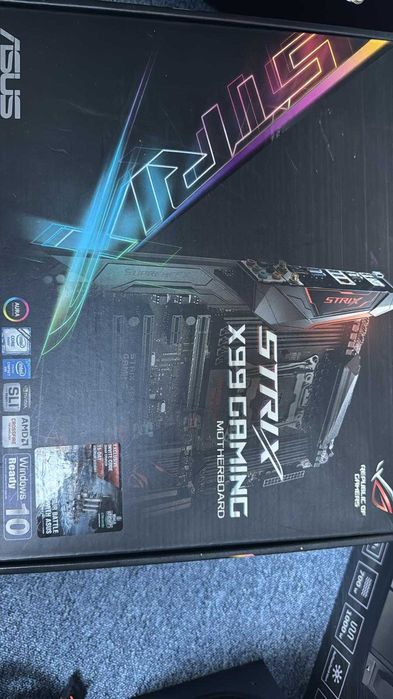 i7-6800k, Strix X99 Gaming , 16 gb ddr4, 1080TI Evga,