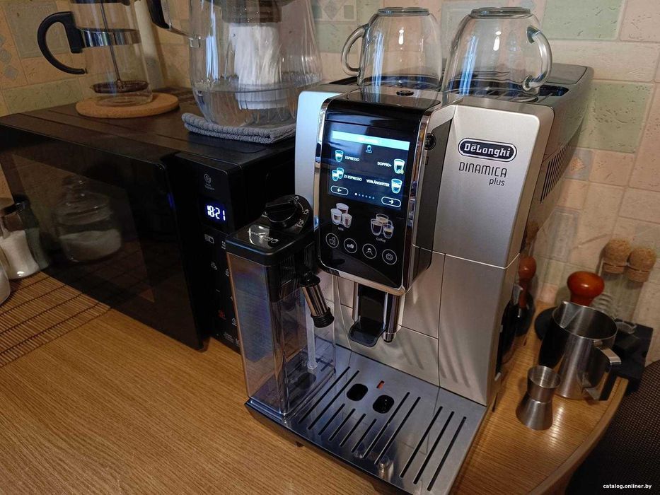 Кофемашина DeLonghi ECAM380.85.SB Dinamica Plus