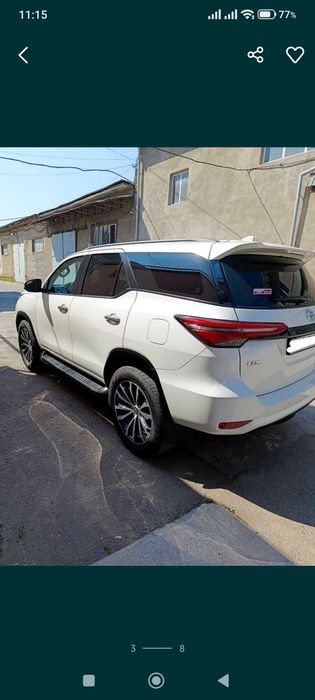 Toyota Fortuner 4х4 Белый жемчуг.