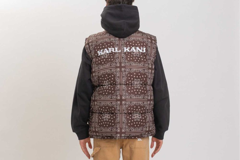 Karl Kani
PAISELY PUFFER VEST - Vestă unisex marimea S-M