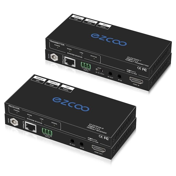 4K HDMI HDBaseT удължител през Ethernet Cat 5e/6/7  4K60Hz HDR HDMI удължител с EDID