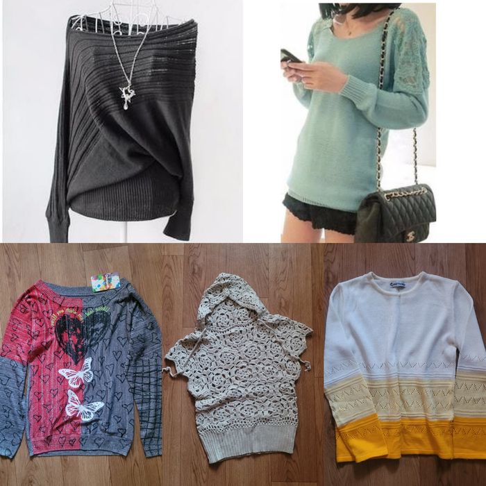 Кофты 5 моделей  (размер 44/46/48)