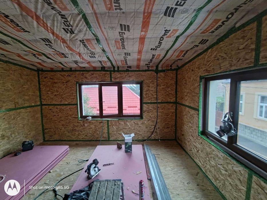 Case pe structură de lemn Cluj |Foisoare| Rigips | Placări exterior