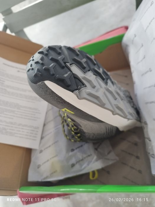 Adidași NOI Trail/trekking ALPINE PRO GRI/VERDE mărimea: EU 44