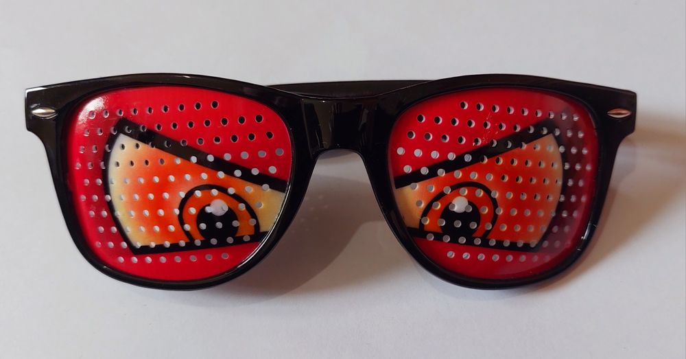 НОВЫЕ очки Angry birds для праздника