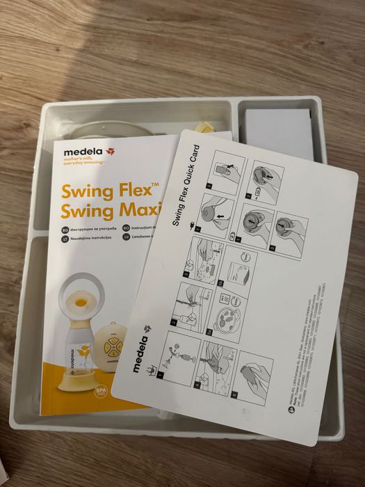 MEDELA Единична двуфазна електрическа помпа за кърма Swing Flex