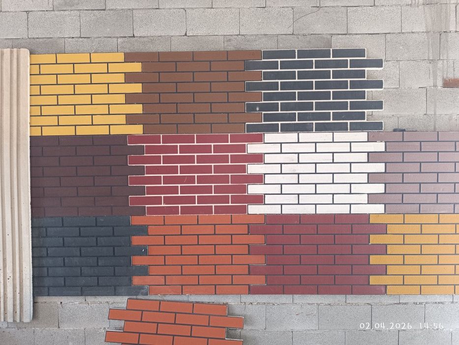 Термопанель мраморный клинкер