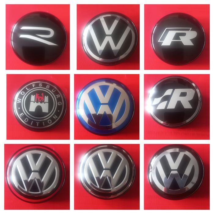 VW - set 4 capace pentru jante aliaj