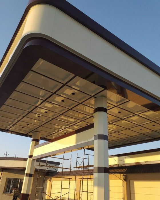 Установка Алюкобонд Alyukabond alkafon