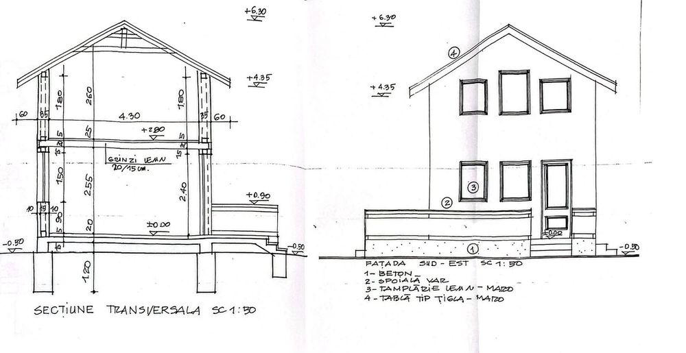 Teren Extravilan Corbșori 4800 mp2 Proiect Cabana Aprobat