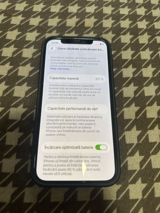 iPhone 12 Green 64Gb 83% sanatatea bateriei
