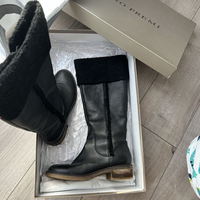 Дамски ботуши - ектествена кожа