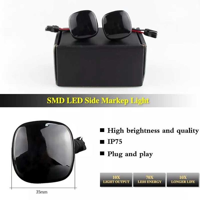 Мигачи с динамична светлина за SEAT Cordoba, Ibiza, LEON мигач калник