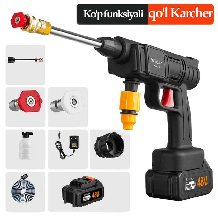 Germaniya brendi yuqori bosimli yuvish moslamasi