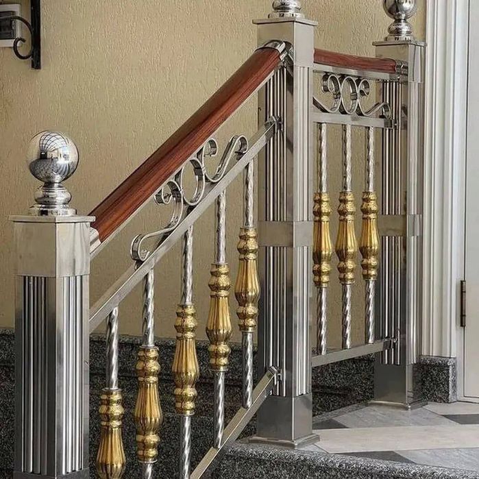 Перила из нержавеке 230 сум ришотка навес душевая кабина