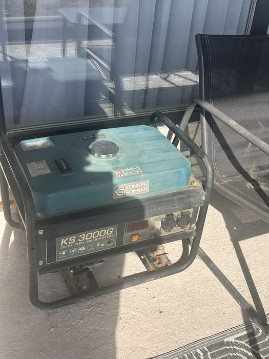 Generator hibryd gaz/benzina Konner&Sohnnen KS3000G
